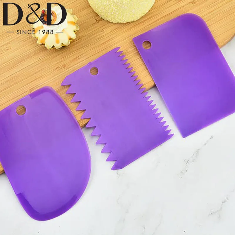 

3Pcs Pottery Plastic Scraper Tools Clay Sculpture Tooth Shape Pottery Clay Sculpture Carving Tool DIY Clay Texture Scraper Tools