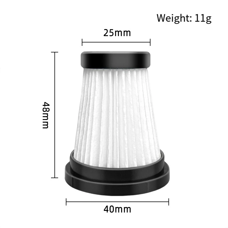 Фильтры HEPA Moosoo K12 Pro K13 7 шт. запчасти для беспроводного пылесоса Genius Invictus One 1 0 X7