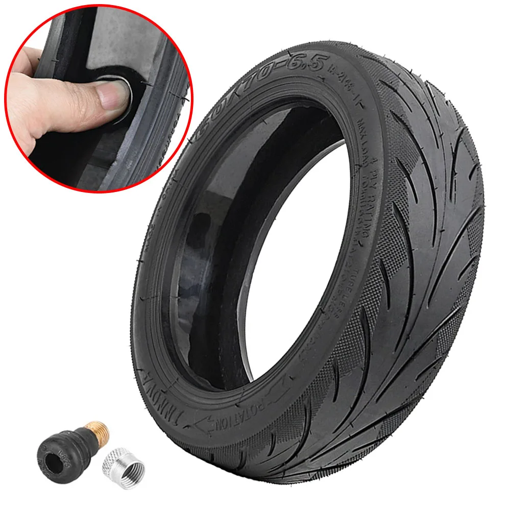 

10 Inch 60/70-6.5 Electric Scooter Tire Tubeless Tires For Ninebot Max G30/G30E High Quality Rubber Tire Accessories