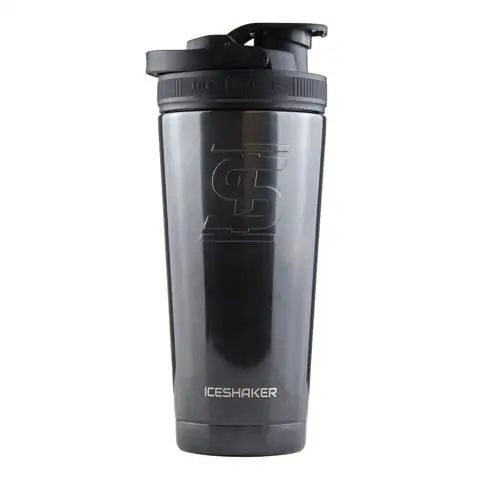 

Walled Vacuum Insulated Protein Shaker Bottle, Obsidian Black, 26 oz