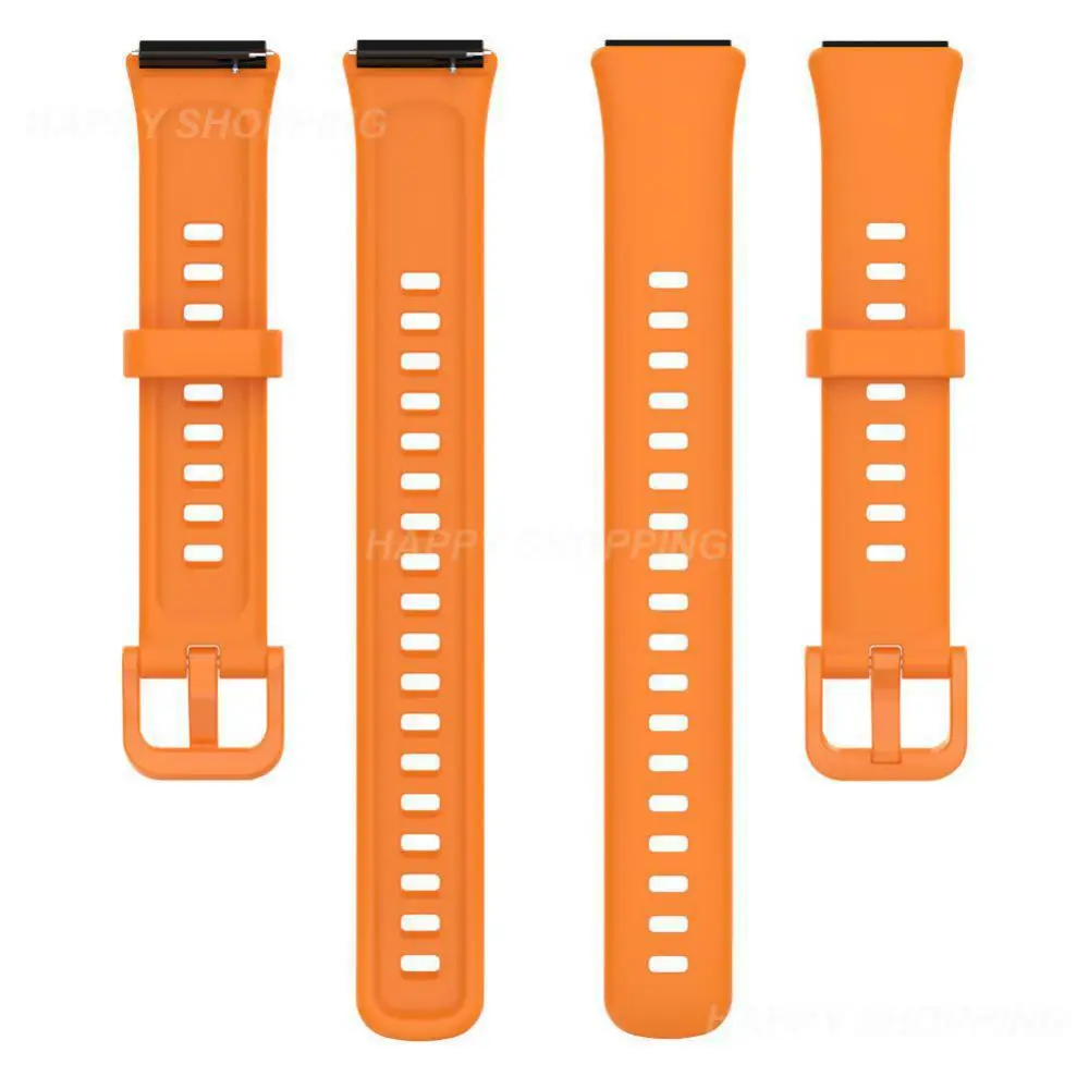 

Silicone Watch Strap For Huawei Band 7 Smart Watch Replacement Wristband Smart Accessories Wrist Strap For Huawei Band 7 Watch
