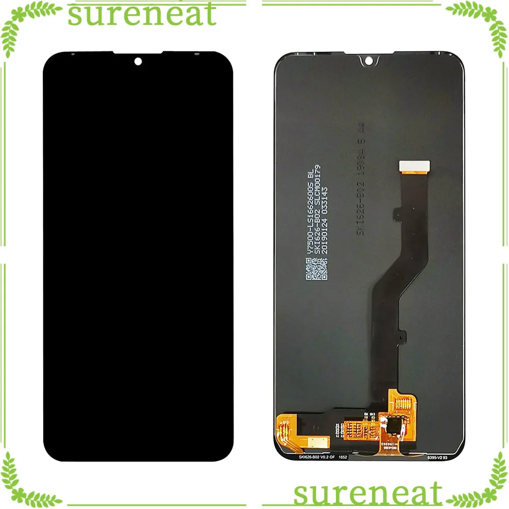 ЖК-дисплей 6,26 дюйма для ZTE Blade V10 Vita, сенсорный экран, дигитайзер в сборе, Замена для ZTE V10 Vita, ЖК-аксессуары для телефонов