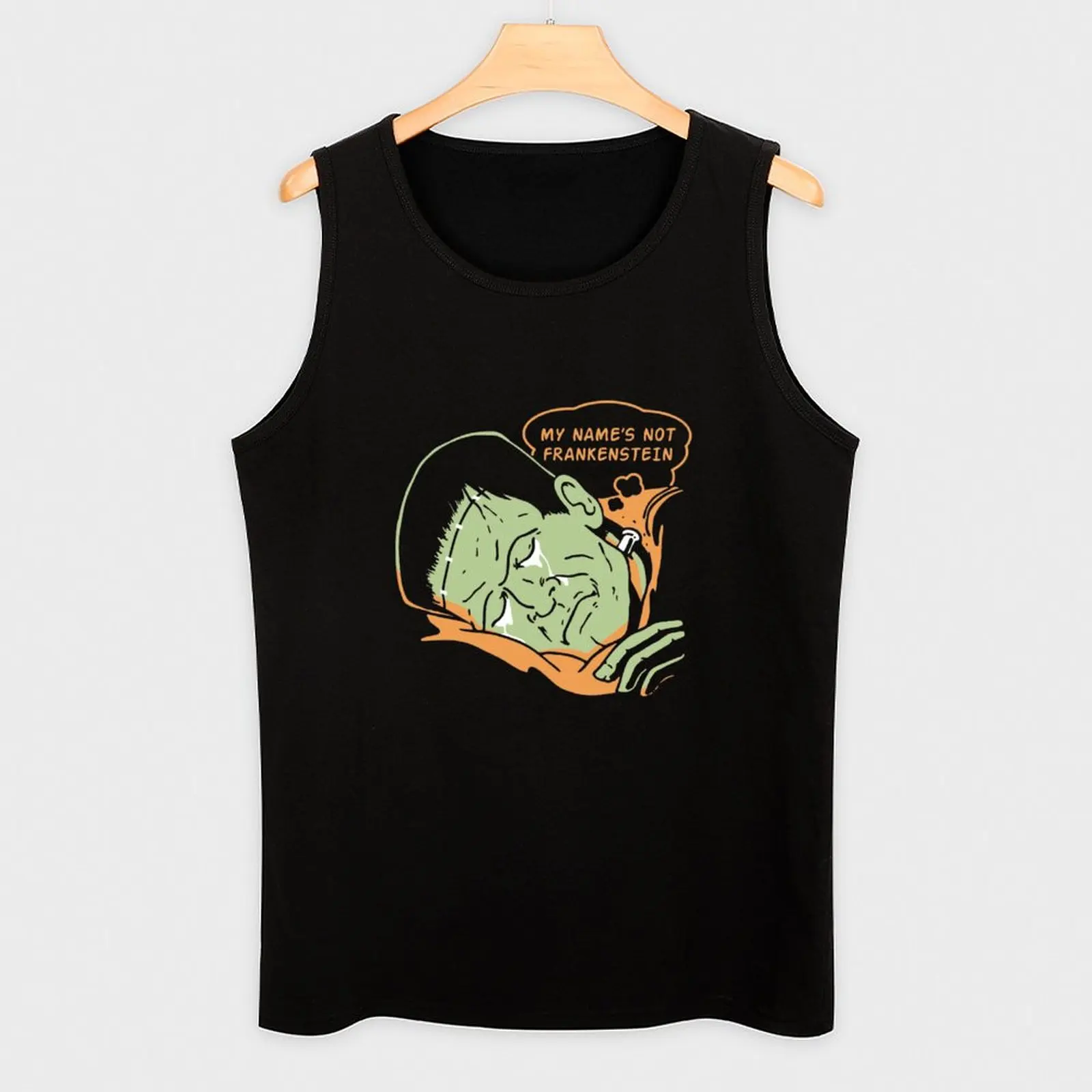 Майка MY NAME'S NOT FRANKENSTEIN мужская одежда для фитнеса