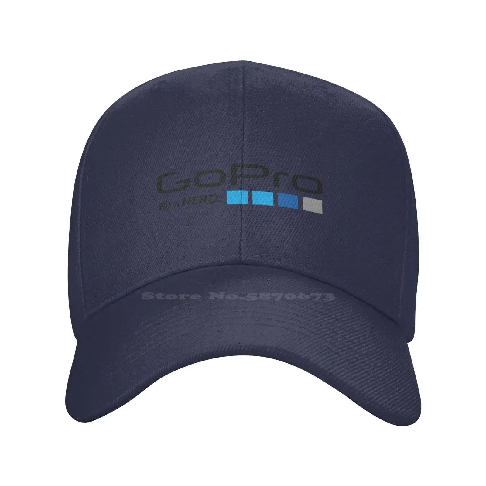 

GoPro Logo Printed Graphic Brand Logo High-quality Denim cap Knitted hat Baseball cap