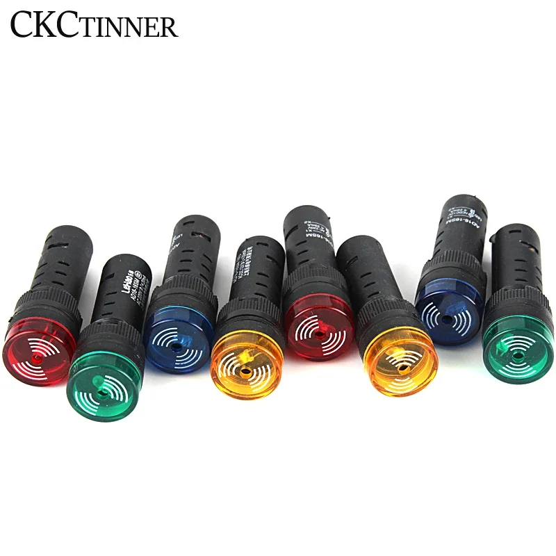 1 шт. AD16-16 см крепление панели 16 мм зуммер звуковой сигнал световой индикатор