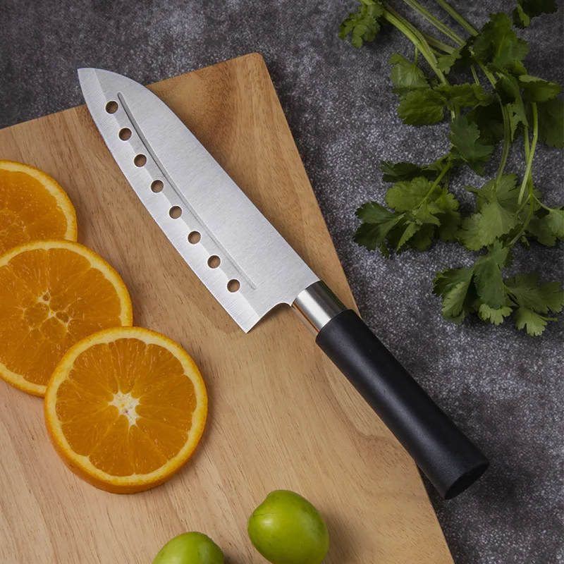

Поварской нож в японском стиле, нож сантоку, нож для суши, филе рыбы, кухонный инструмент для резки мяса, 7-дюймовые поварские ножи из нержаве...