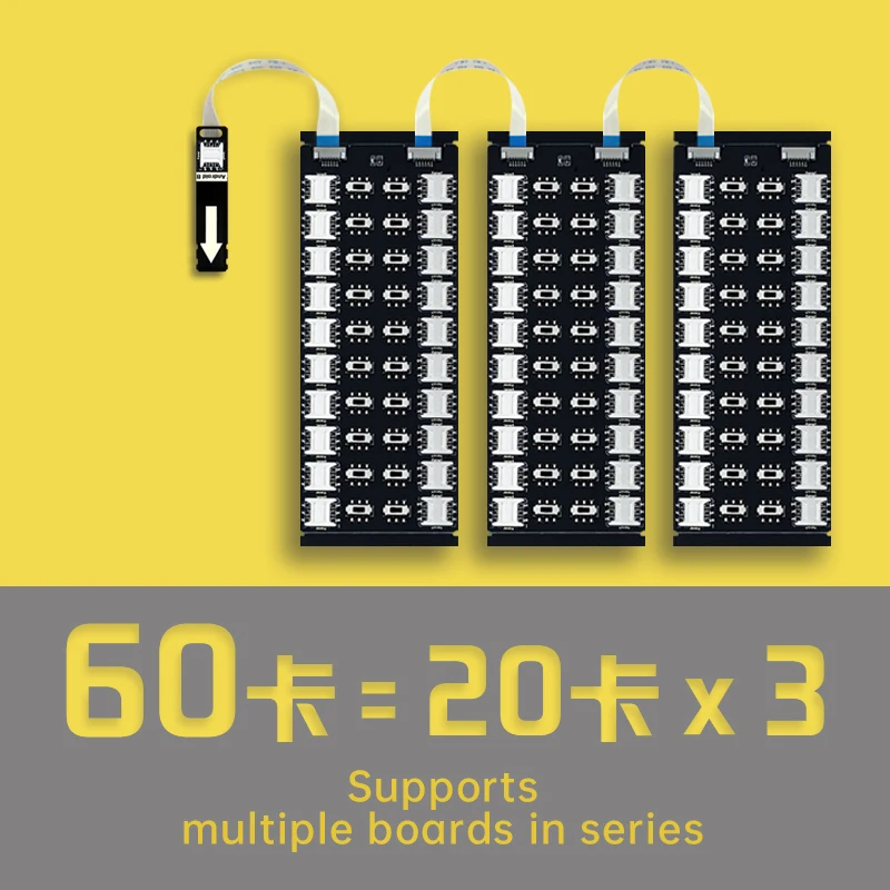 Адаптер для Sim-карты устройство нескольких карт внешний слот Android Apple