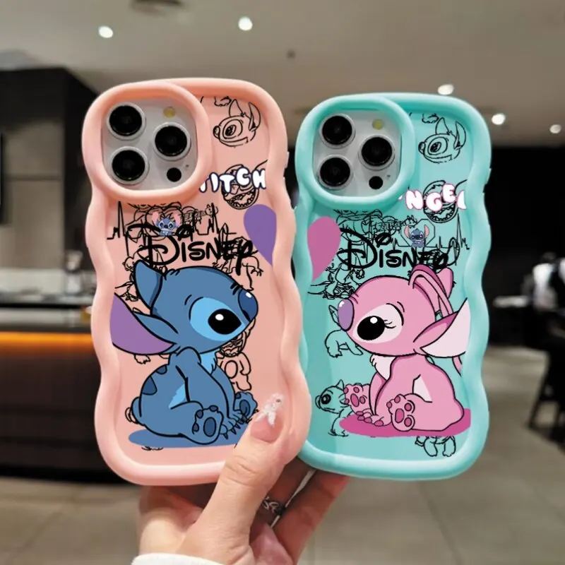 Фото Чехол для телефона Love Heart StitchS Angel для Oppo F31 A6X A6 A5 A60 A59 A79 A98 A78 A58 A38 A18 A57 A76 A17 A74 A54 Pro 4G 5G №1