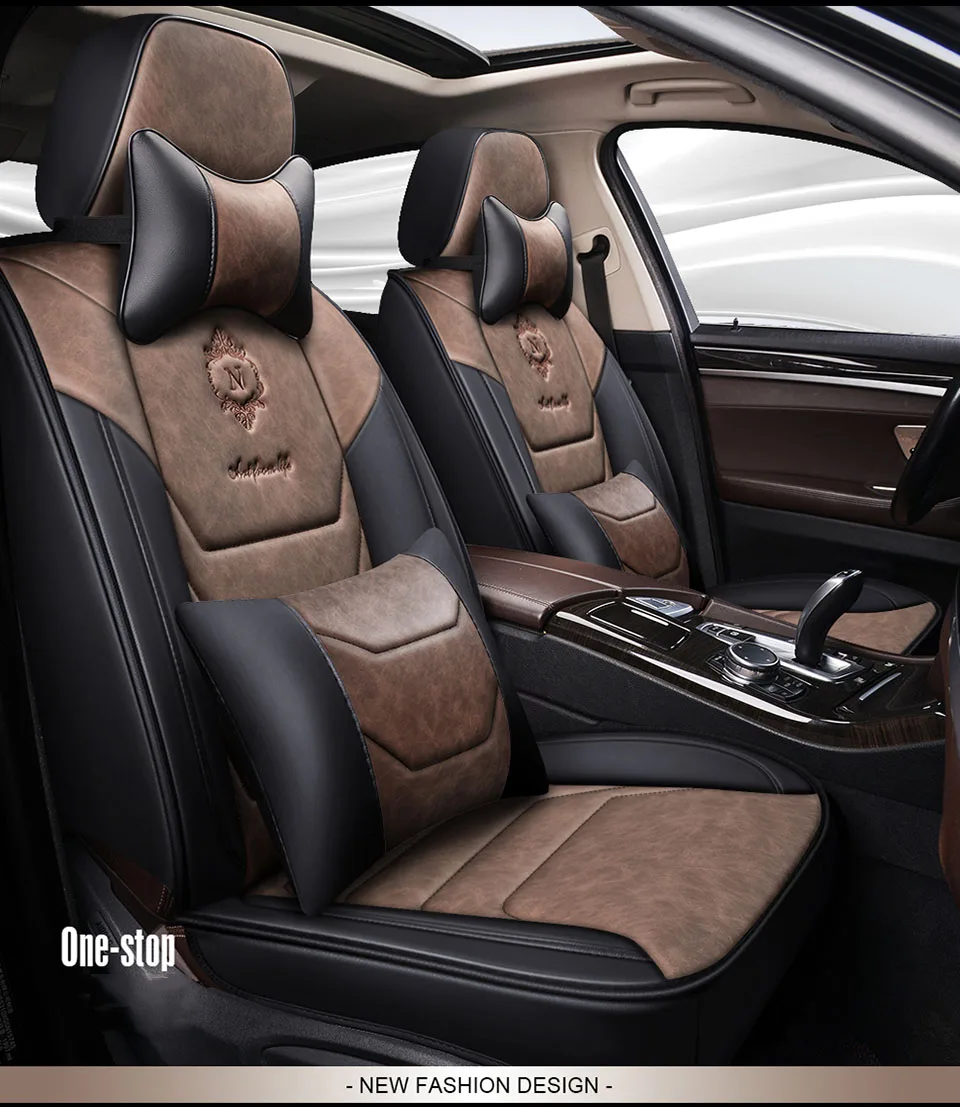 

Automobile universal seat cover breathable PU leather is suitable for BYD F0 F3 F3R G3 G3R L3 F6 G6S6 E6 E6 M6 Suri Rui