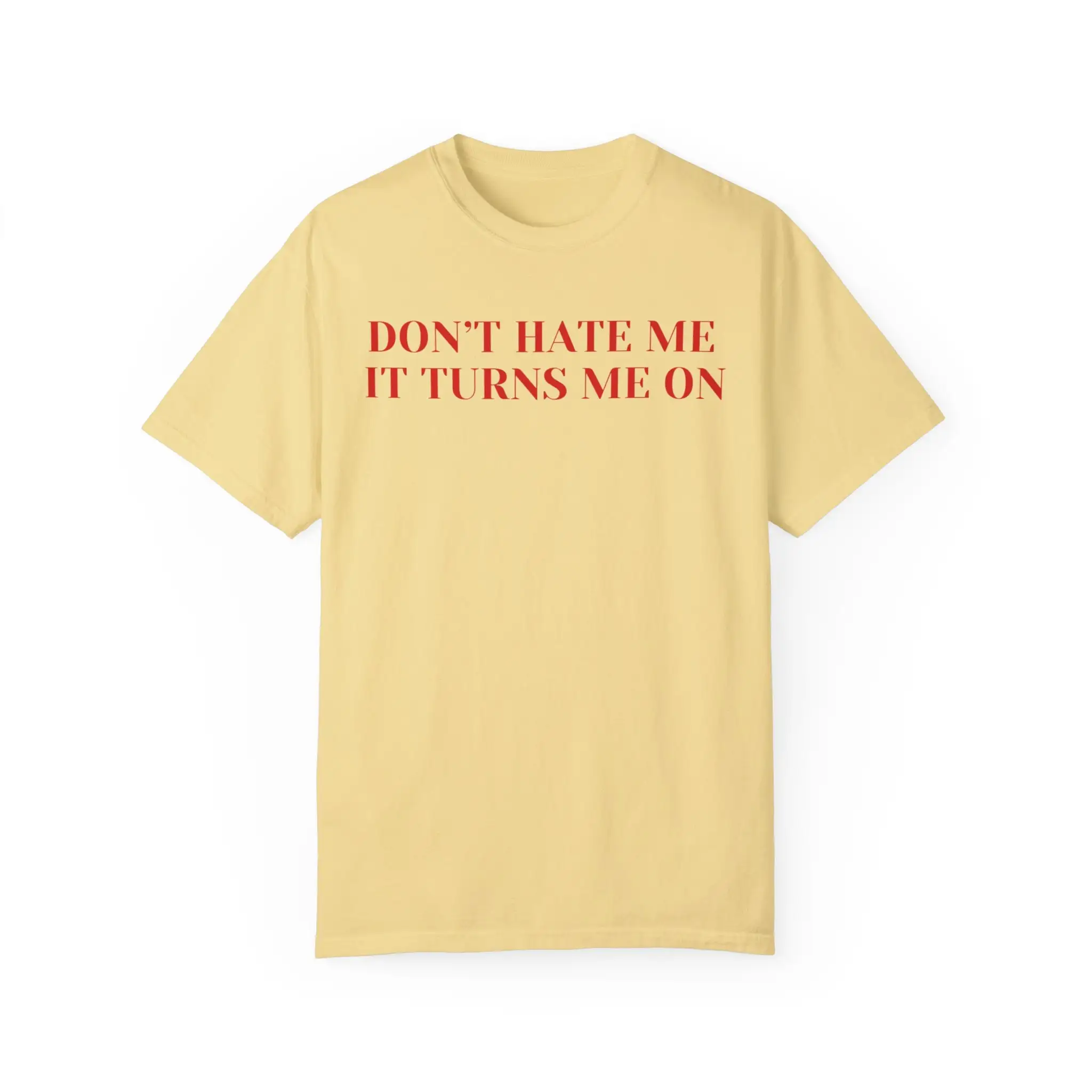 Кроп-топ Don't Hate Me Flowy Fit Y2K модная футболка милая одежда для девушек окрашенная
