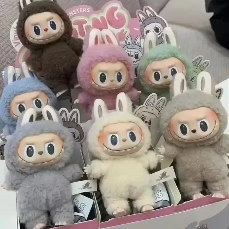 Высококачественная милая коробка Labubu The Monsters игрушки кардические макароны Kawai Guess