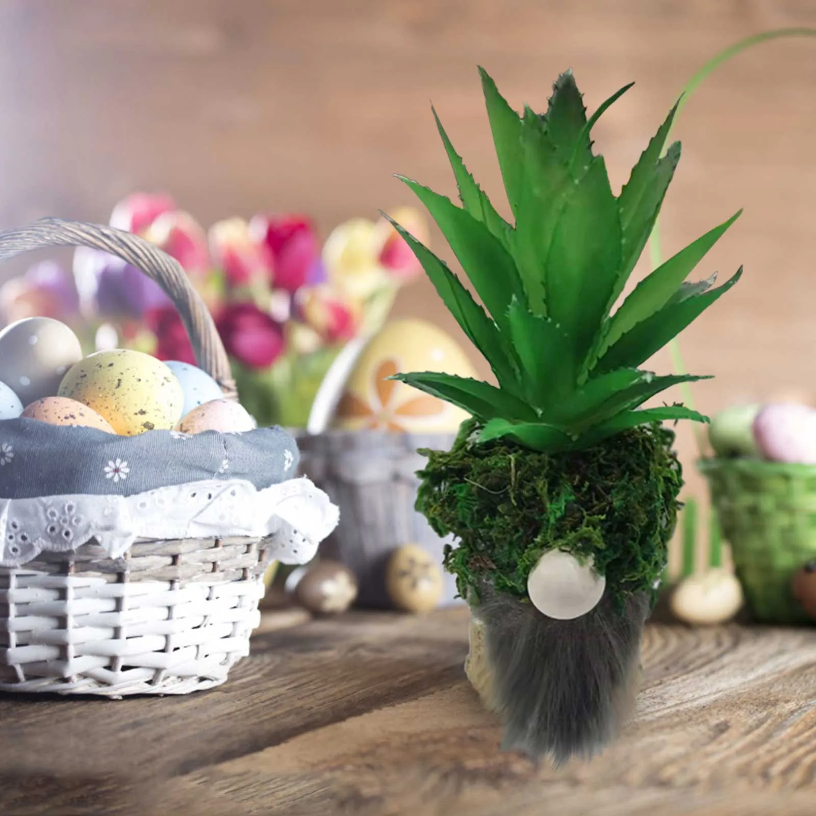 

Gnomes Flower Pot Figurines New Pattern Companion Successful Decoration Eroupean Garden Home Office Decoration Miniatures