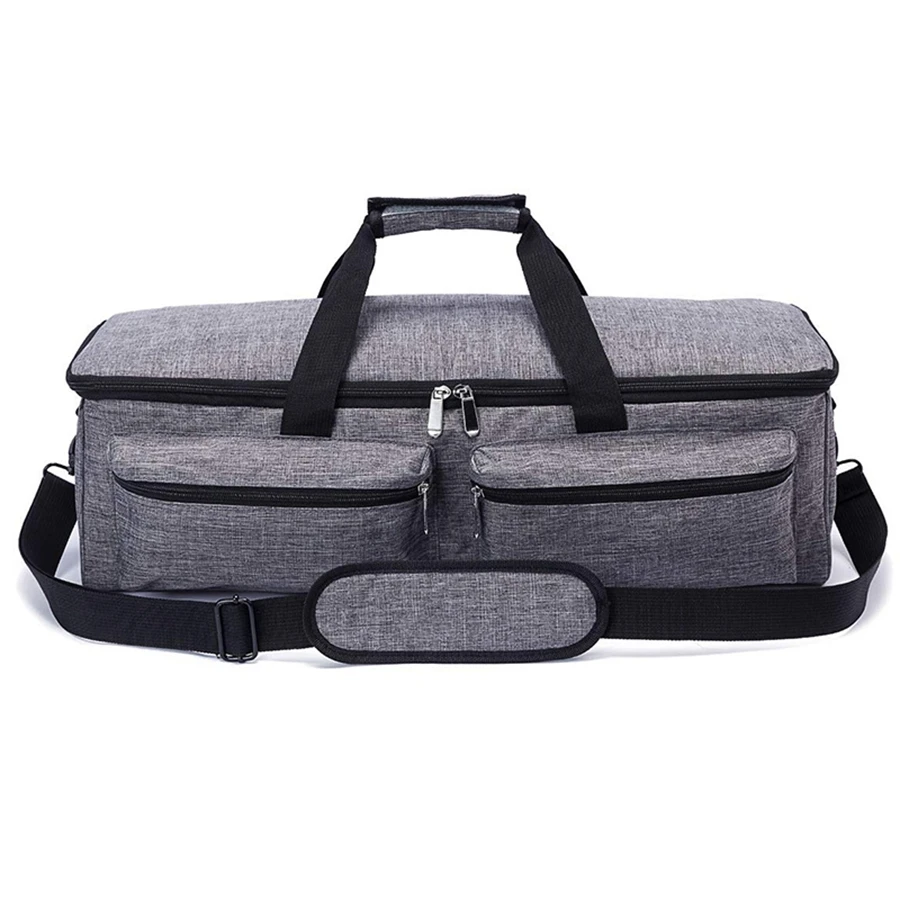 

Carrying Bag Compatible with Cricut Explore Air 2 Storage Tote Bag Compatible with Silhouette Cameo 3 and Supplies Gray