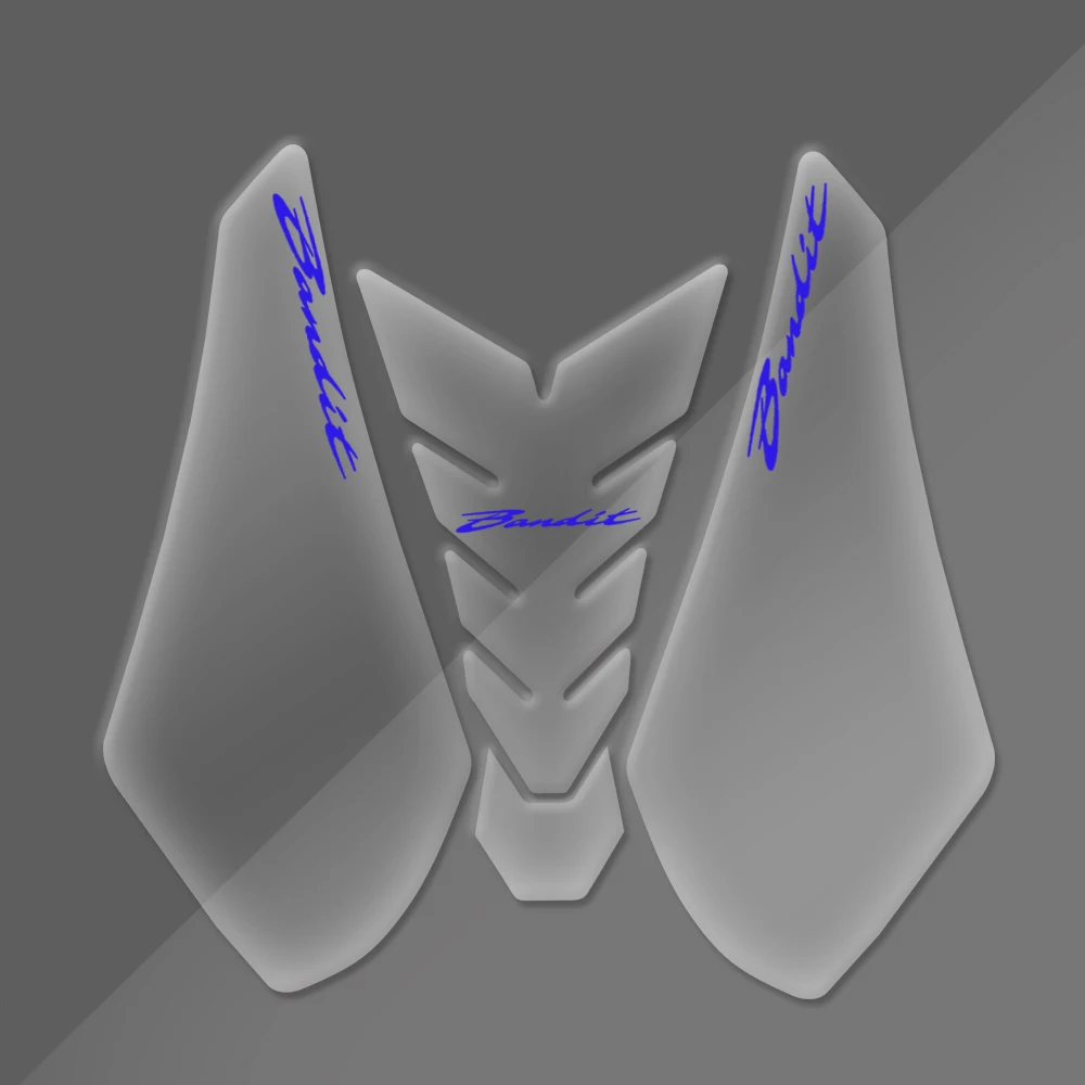 

Подходит для Suzuki Bandit 650 GSF650 2007-2012 Bandit1250 GSX1250 2016, защита бака мотоцикла, прозрачная наклейка в виде рыбьей кости