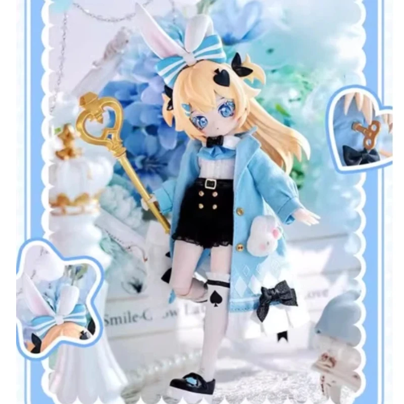 Фото Слипая коробка-сюрприз, натуральная Сакура, искусство Bjd, аномальная 1/12, шарнирная кукла, фигурка, орнамент, игрушка для девочек, подарок на день рождения №2