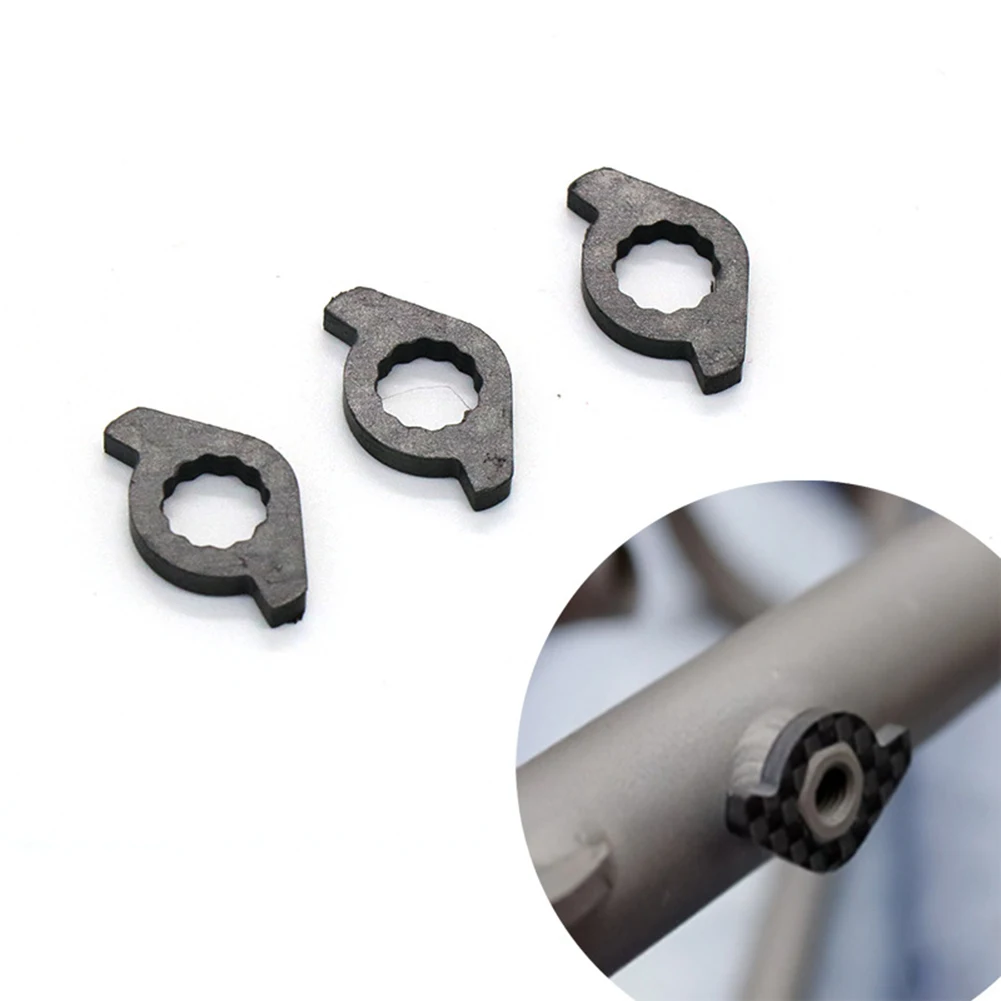 

Bicycle Bike Rear Derailleur Pad For Brompton Carbon Pad Chain Pusher Rear Derailleur Carbon Pad Cycling Accessories Bicicleta