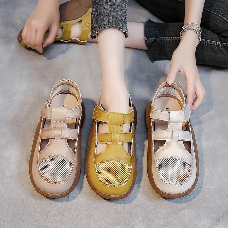 Summer New Fashion Casual Trend Breathable Sandals Soft Bottom Breathable Casual Women's Shoes Comfortable Trendy Shoes