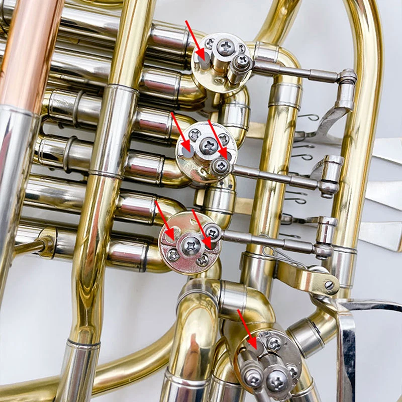 5 шт. силиконовый тромбон слайд наконечник бампер для тромбона латунный ремонт