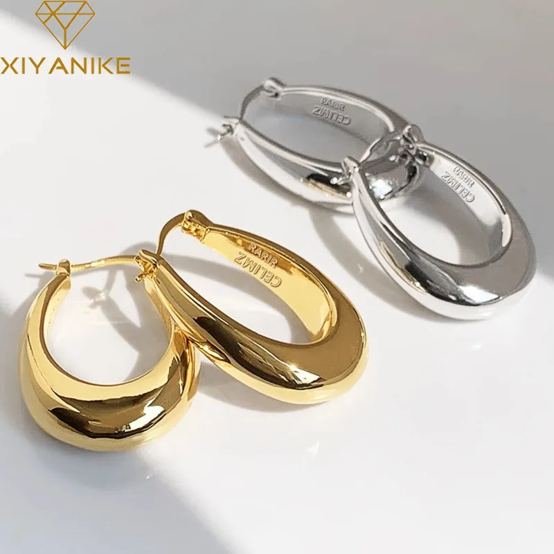 

XIYANIKE Minimalist Geometric Earrings For Women Girl Luxury Sexy Lady Fashion Ear Jewelry Friend Gift Party серьги женские