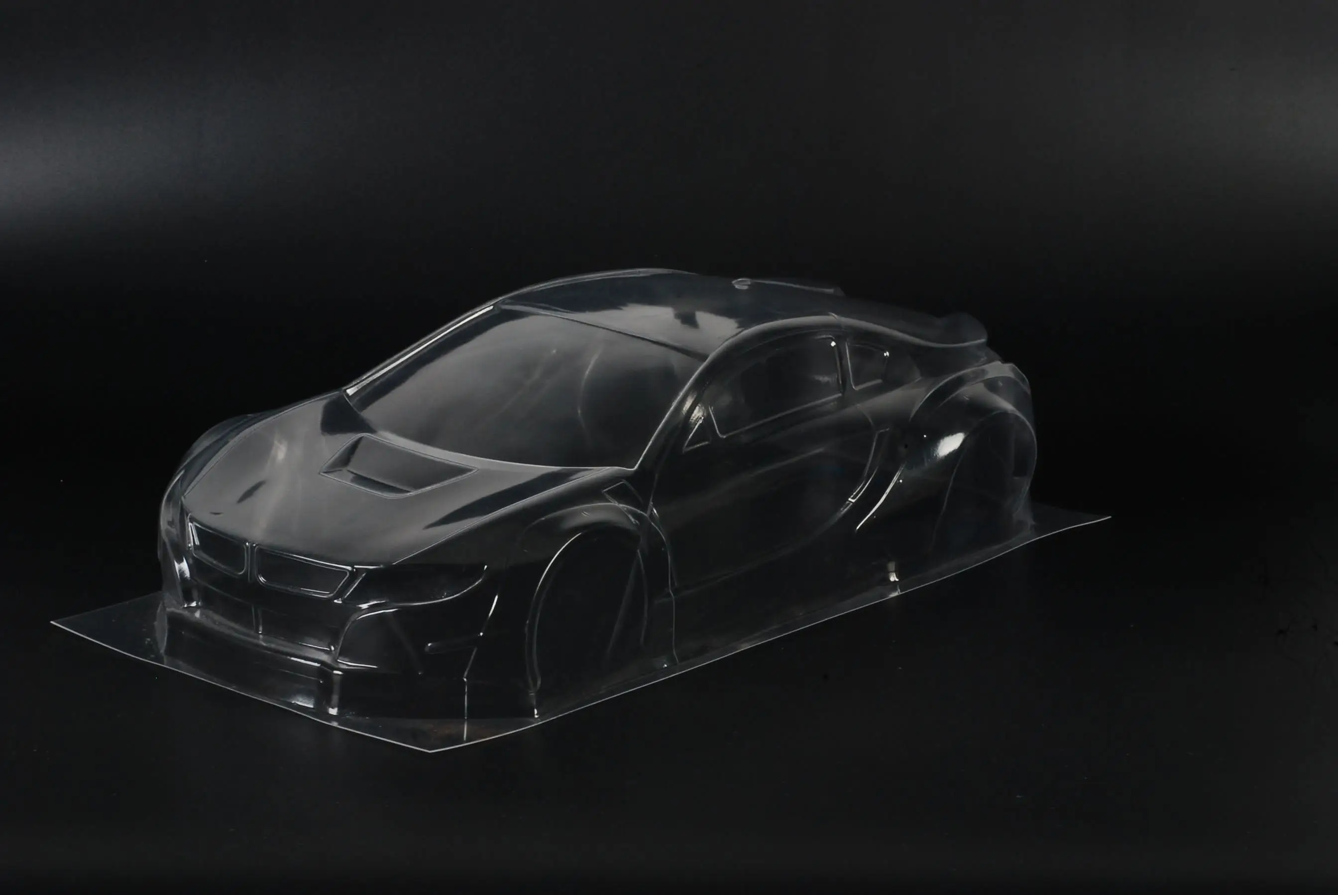 1/10 RC PC shell body I8 super car LB Wide body no paint shell 200mm width 260mm wheelbase for 1/10 drift touring hsp mst d5s enlarge