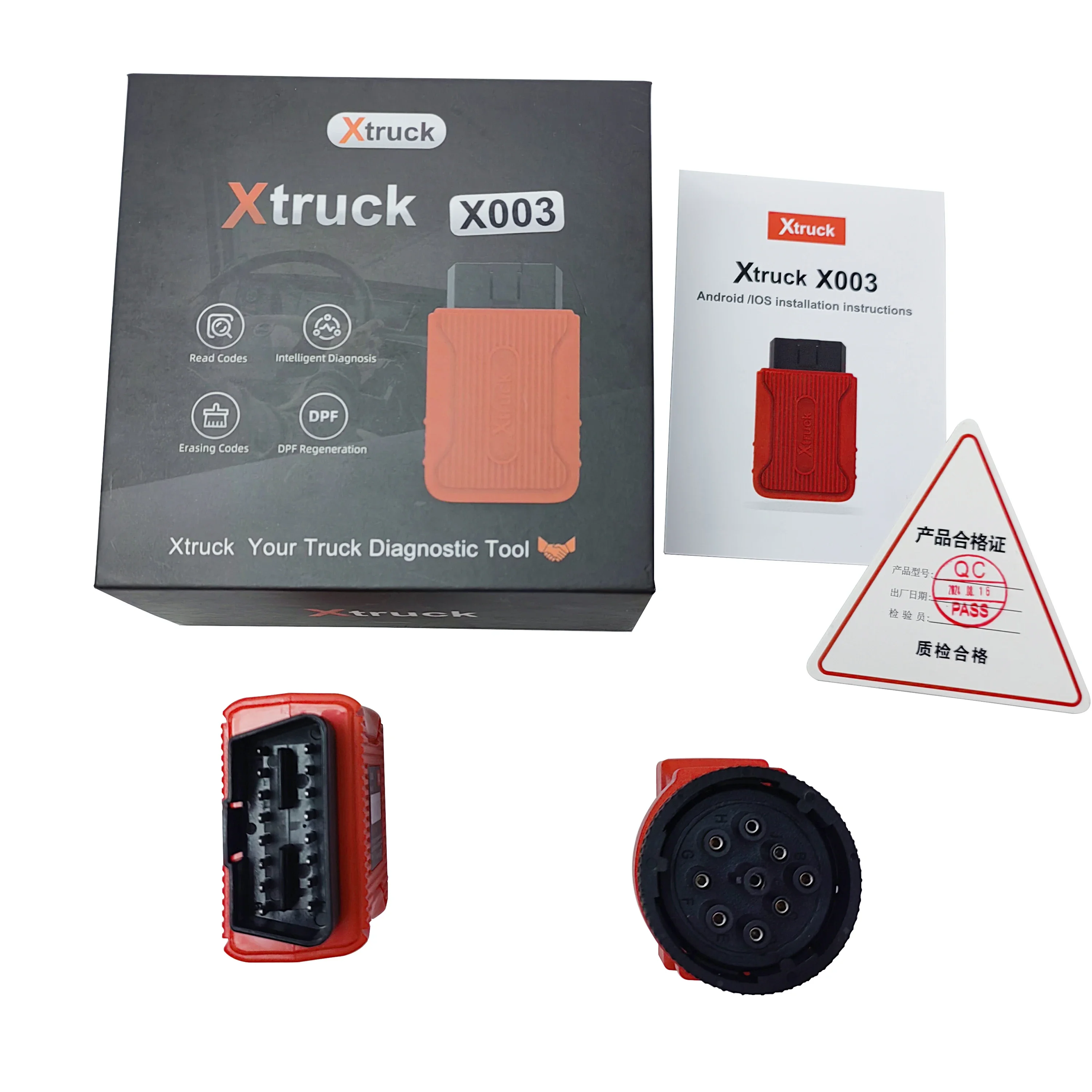 Инструмент для сканера Xtruck X003 DPF программирование ЭБУ тяжелых грузовиков