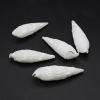 100g diy shell beads white snail shell bead without hole bathtub landscaping for jewelry making diy clothes accessory