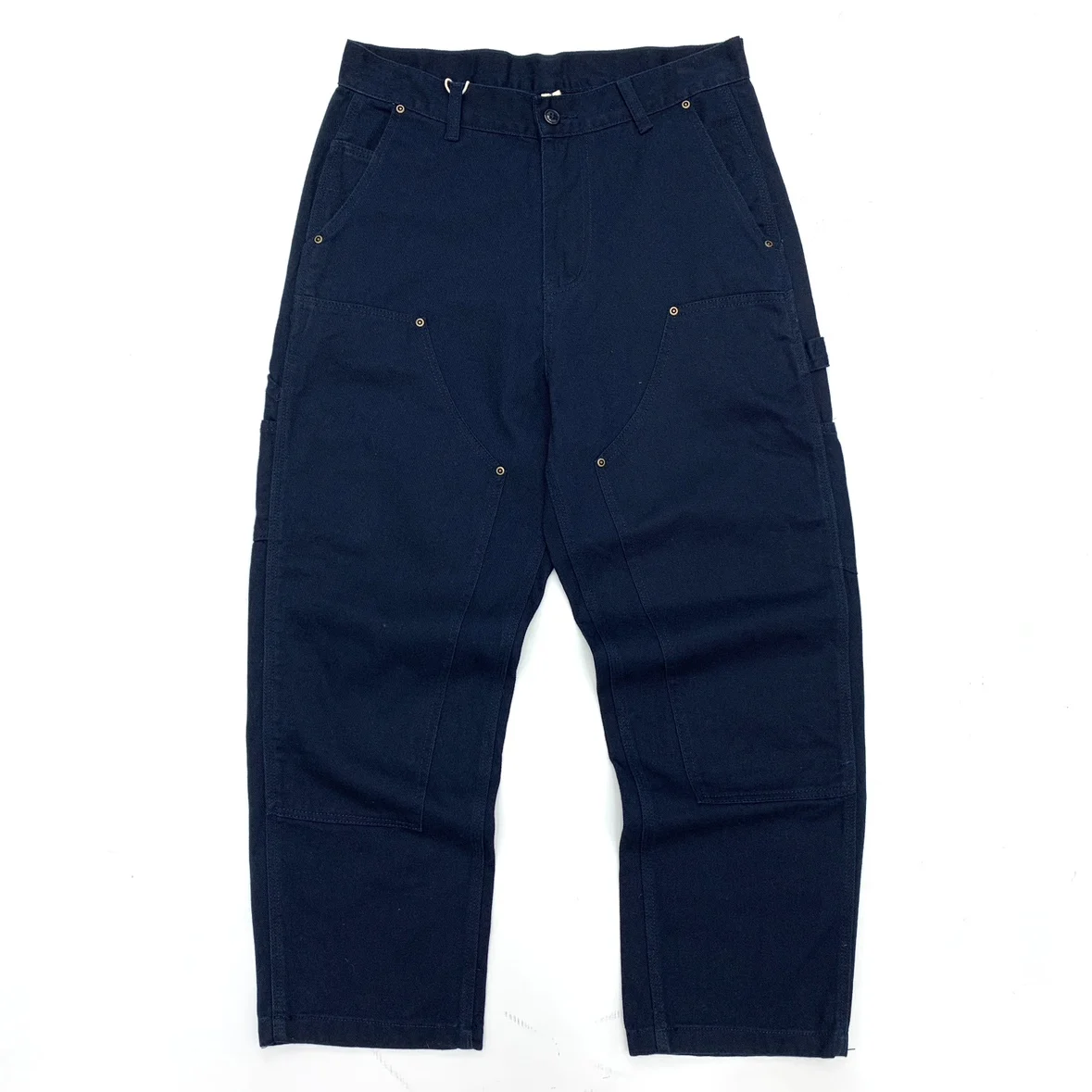 Джинсовая рабочая одежда брюки для лесозаготовок мужские свободные прямые