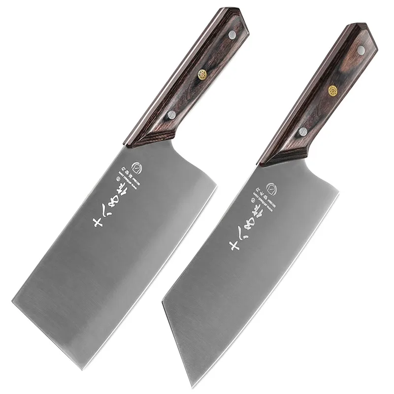 SHIBAZI профессиональный китайский нож из нержавеющей стали ножи мясника для