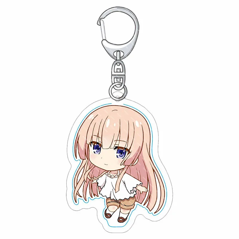 Милый японский брелок для ключей с героями аниме девчачьи ВВС мультфильм нартани