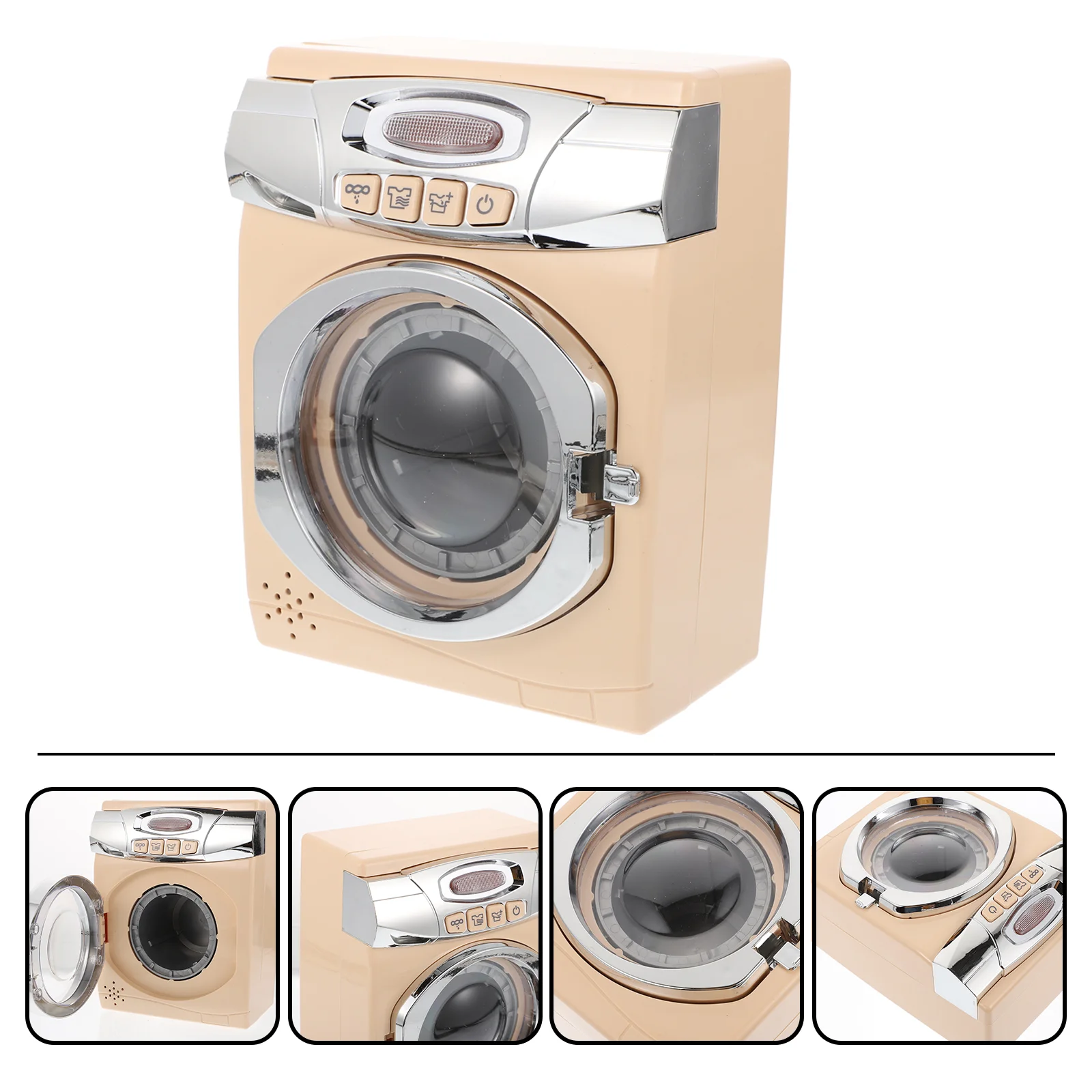 

1pc Creative Miniature Washing Machine Home Appliance Decor Children
