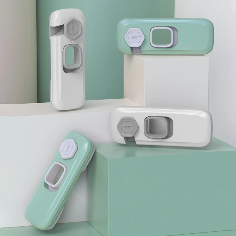 

2/3/4pcs Child Safety Lock Child Lock Protection Cabinet Drawer Door Refrigerator Protection Anti-Pinch Children Lock Buckle