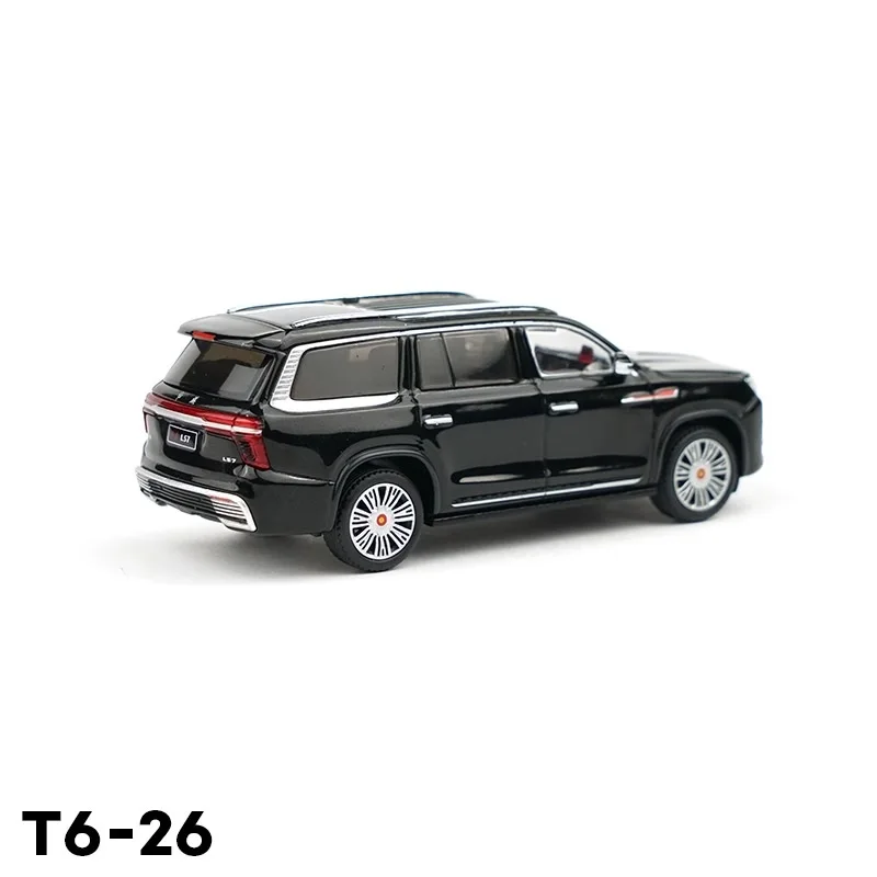 Xcartoys 1:64 Hong-qi LS7 T6-26 черная модель автомобиля из сплава