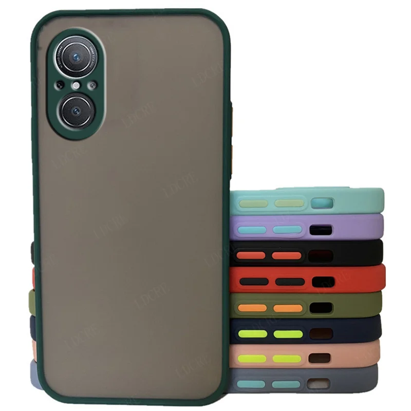 for cover huawei nova 9 se case for nova 9 se capas phone bumper shockproof translucent matte case for huawei nova 9 se 9 case free global shipping