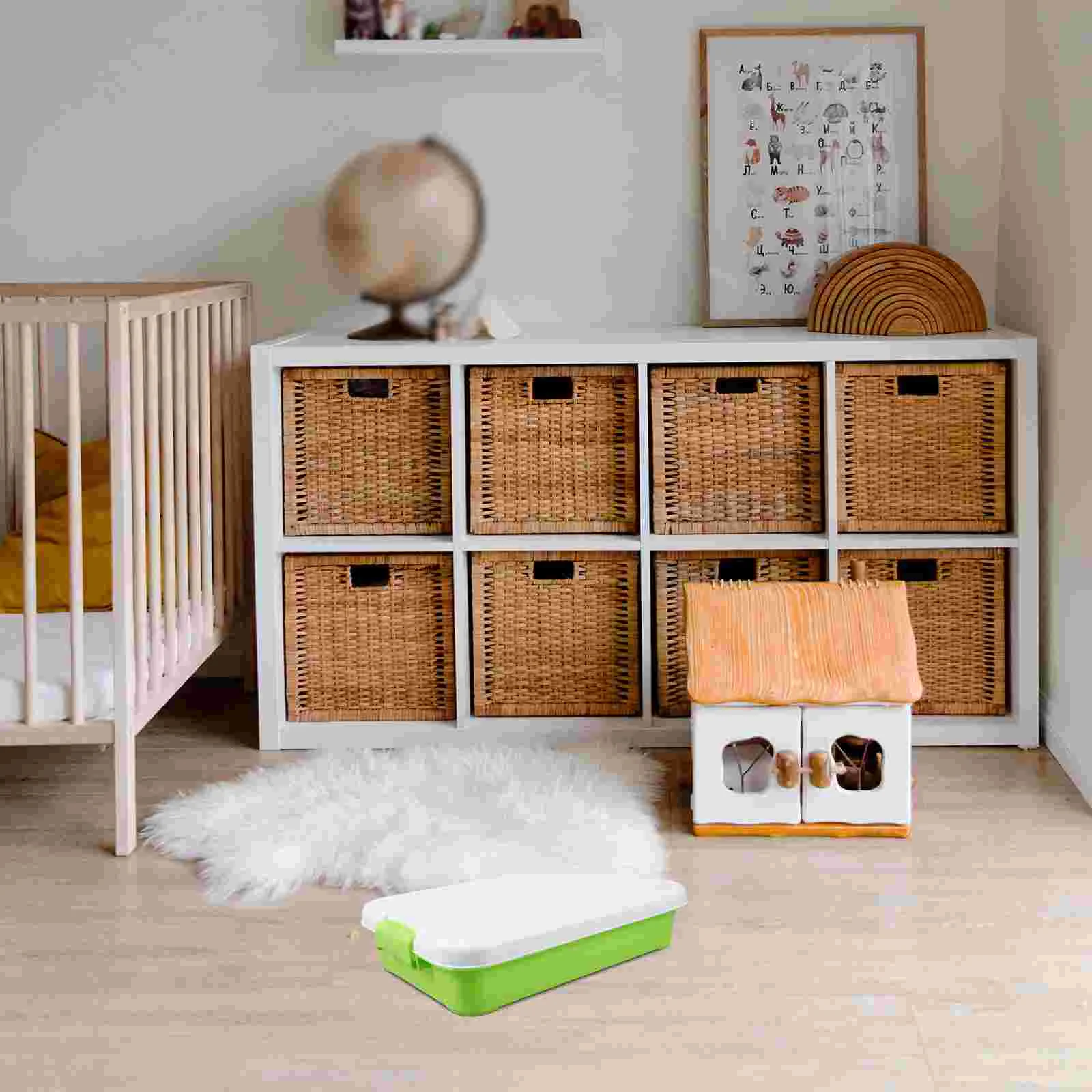 Песочница уличная пластиковая форма детский стол сенсорная корзина с крышкой