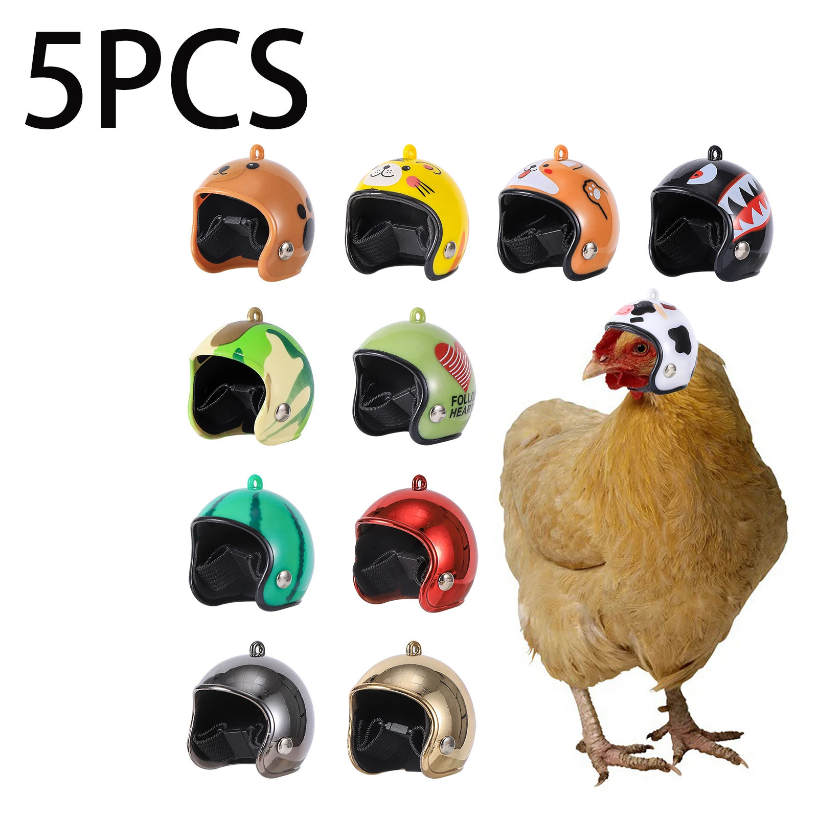 

5 шт., жесткая шляпа для домашних животных, с мультяшными персонажами