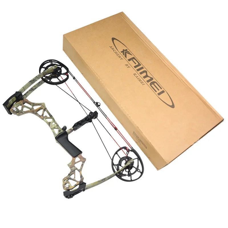 Стрельба из лука KAIMEI 270 лук двойного назначения 40-60 фунтов композитный на шкиве