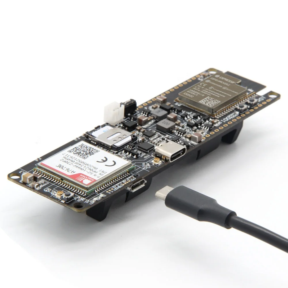 Фото Модуль TTGO T-A7670G/E/SA R2 ESP32 4G LTE CAT1 с поддержкой SIM-карт GSM/GPRS/EDGE и TF-карт, плата для разработки A7670G A7670E A7670SA №4
