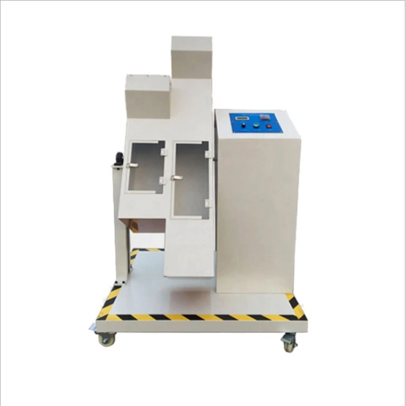 

Mobile Double Tumbling Barrel Drop Test Machine/Electrical Parts Tumbling Barrel Drop Tester