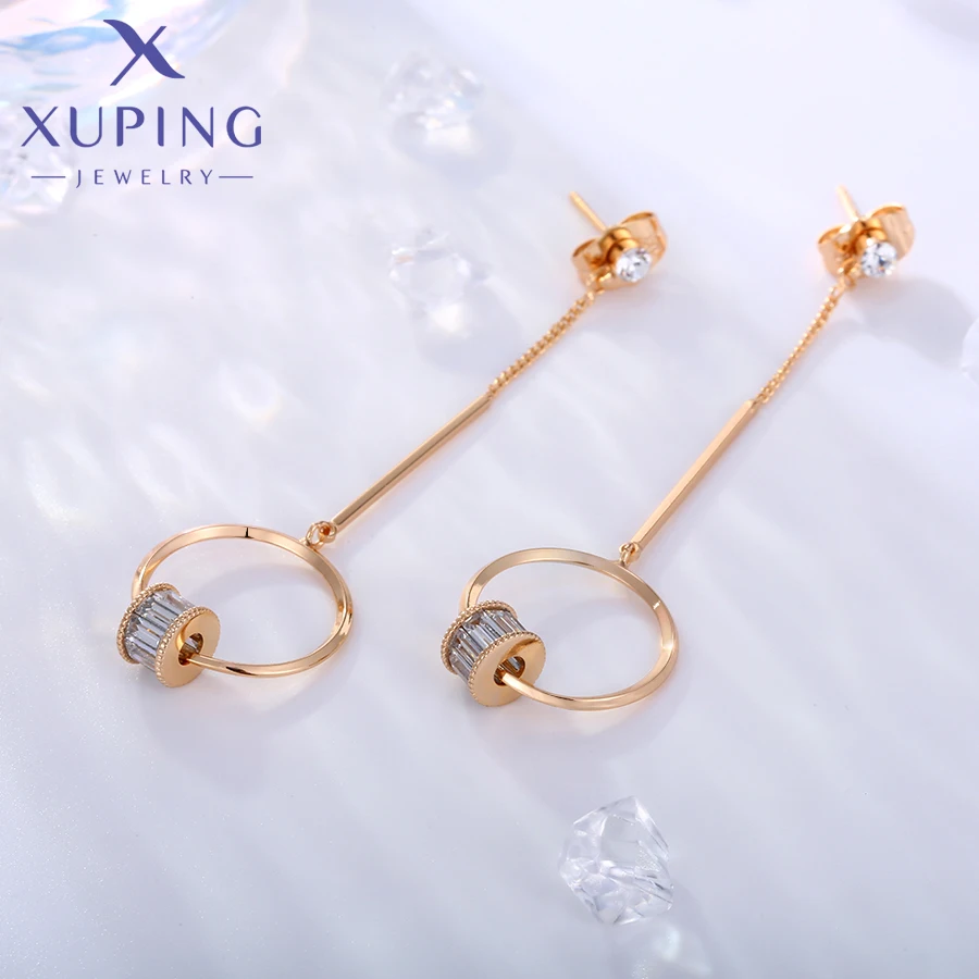 Женские серьги-подвески Xuping