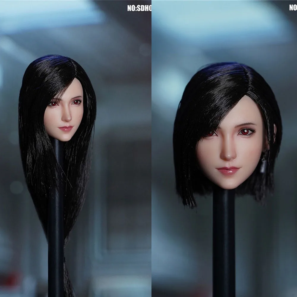 

В наличии SUPER DUCK SDH032 масштаб 1/6, Женский солдат, голова Tifa, лепка, резьба, модель для PH TBL 12 дюймов, бледная фигурка тела