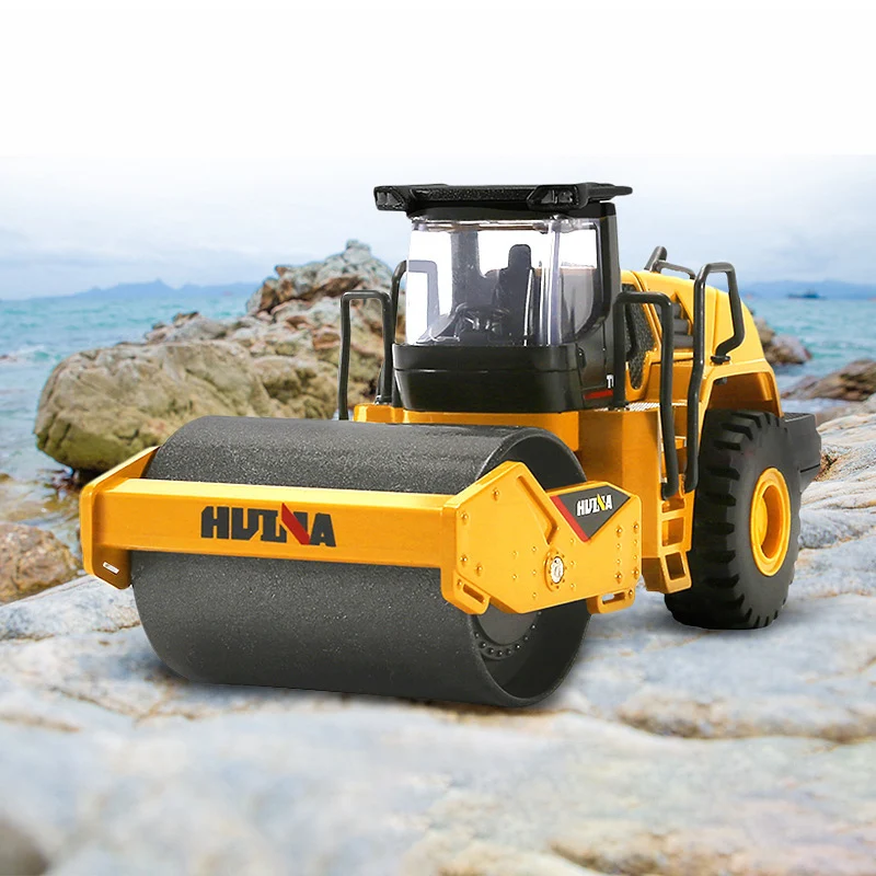 1:50 литый под давлением 4-колесный лопаточный погрузчик двухсторонний шоссейный