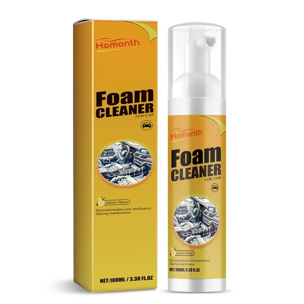 Очиститель автомобильной пены нейтральный PH очиститель салона автомобиля спрей