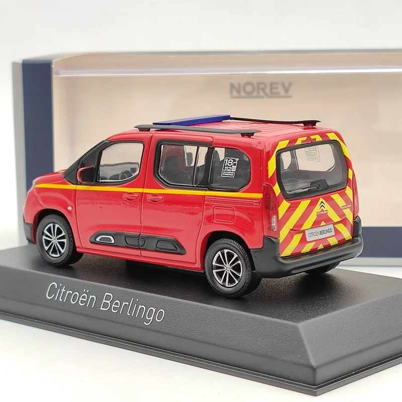 Фото Norev 1/43 2020 Citroen Berlingo пожарная машина, литые модели автомобилей, ограниченная серия №3