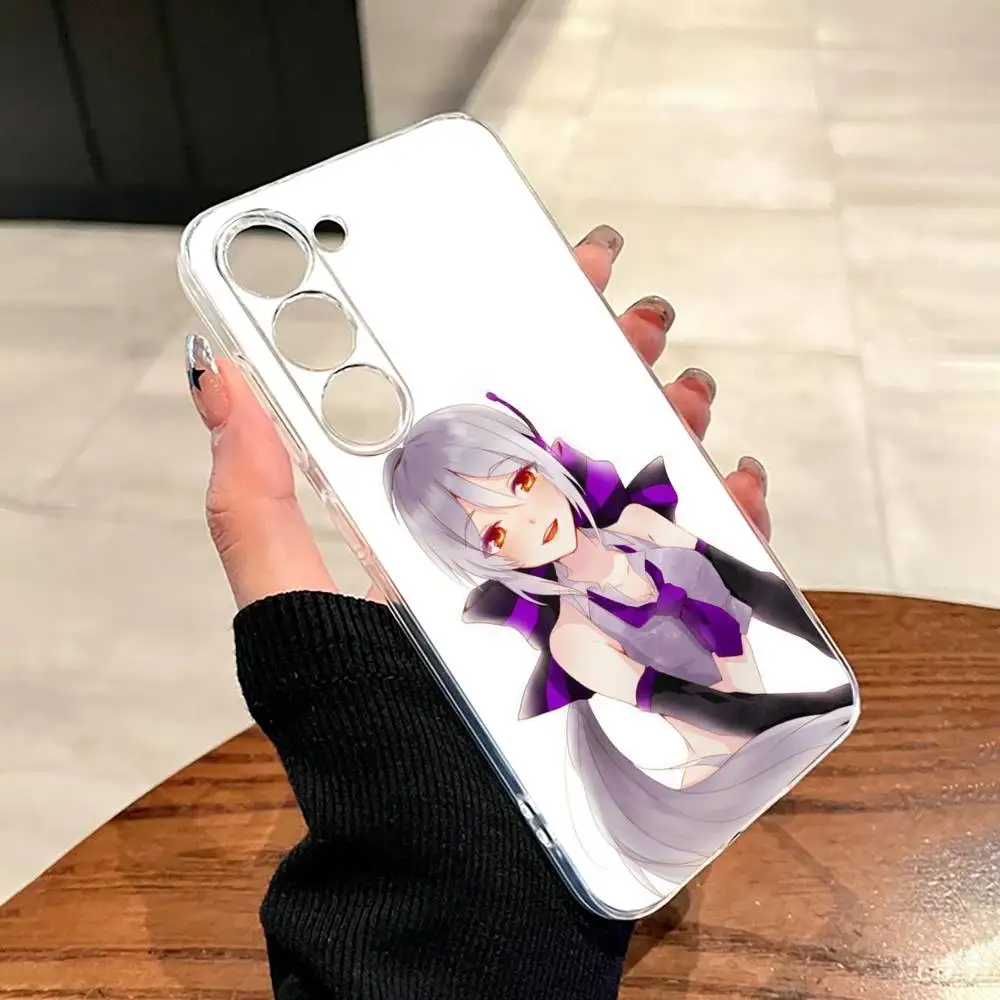 Фото Чехол для телефона Virtual Singer Y-Yowane Haku для Samsung A10,12,20,21S,30,31,40,50,51,52,70,71, прозрачный чехол №4
