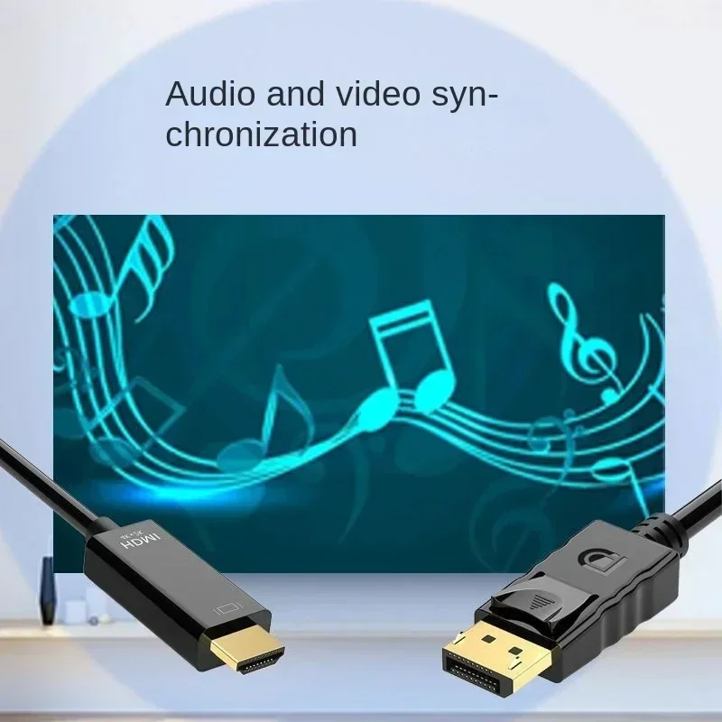 Порт дисплея DP в VGA DVI HDMI совместимый преобразователь видеокабель порт D-Sub для ПК