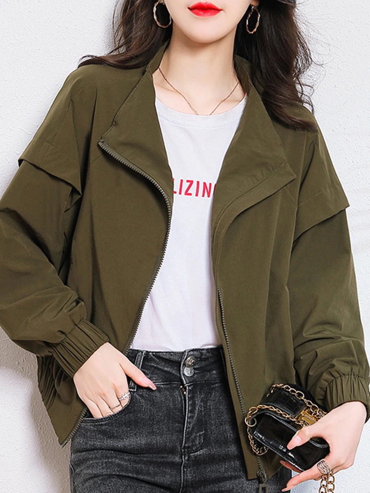 Женское европейское пальто среднего возраста короткое осень 2024 новая популярная