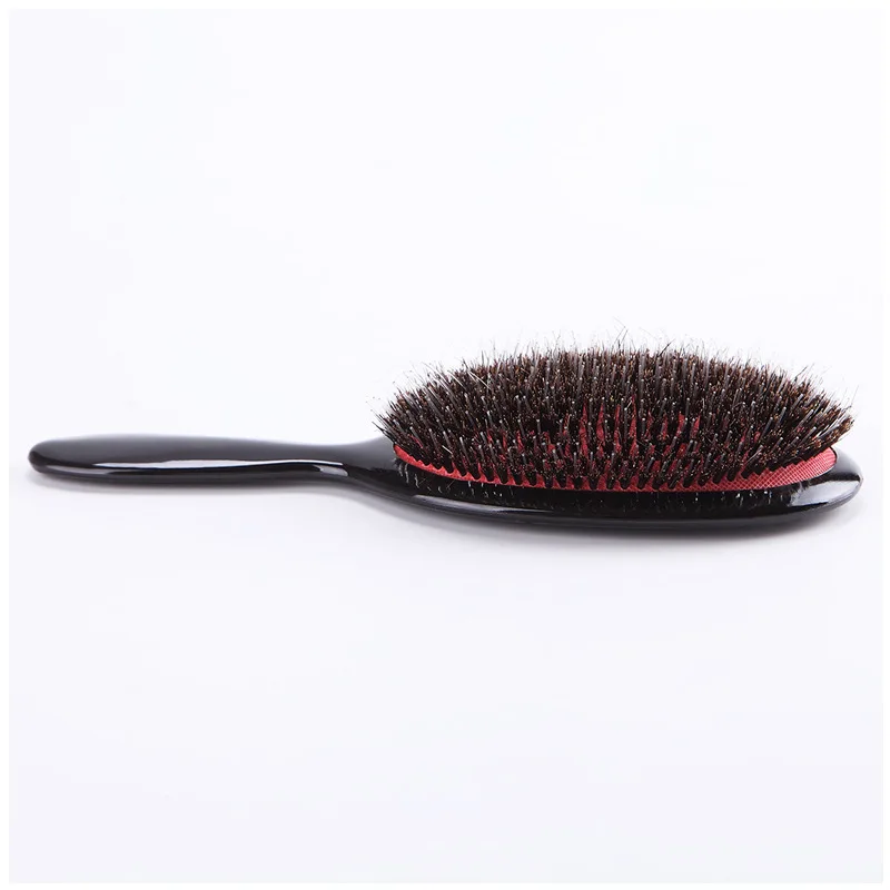 

1PC Oval Boar Bristle & Nylon Hair Comb Mini Anti-static Hair Scalp Massage Comb Hairbrush Salon Hair Brush Styling Tool