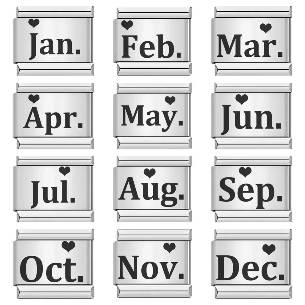 Упрощенный декабрьский английский выпуск 9 мм титановая сталь лазерная