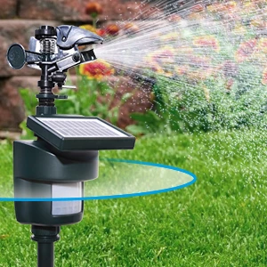 Фото Современный ультразвуковой отпугиватель вредителей из АБС-пластика для животных, солнечный отпугиватель вредителей, солнечный распылитель - популярный продукт на интернет-магазинах №5