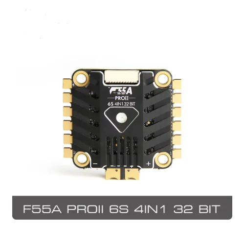 T-MOTOR F55A PROII 4 в 1 6S BLHeli32 бесщеточный ESC 128k 10V 2A BEC для гоночных дронов RC fpv